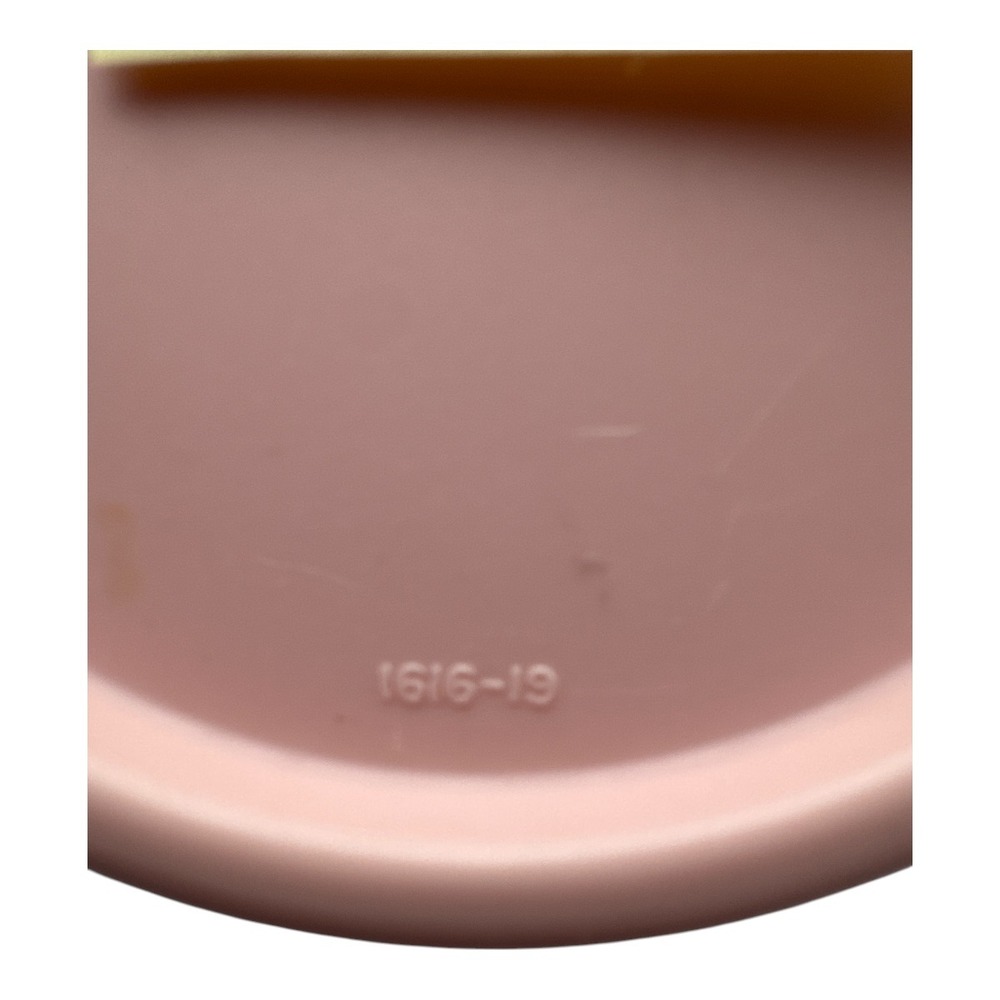 Tupperware Replacement Lid ONLY 1616-19 Pink Oval Modular Mate